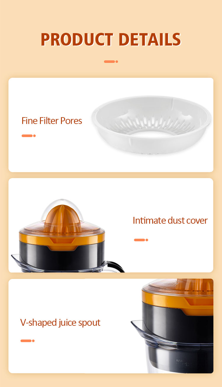 New design high quality citrus juicer electric lemon juicer health fruit  juicer