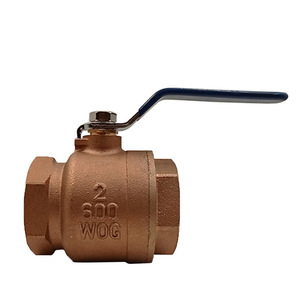 YueMeiTe Bronze Ball Valve 700 psi High Temperature Water Manual Operation For Water Conservancy - Product Image 4