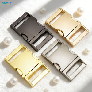 OEM accesorios para mascotas bolsa de Hardware 15mm/20mm/25mm/38mm Metal perro Collar lateral hebilla de liberación rápida para correa de perro y mochila - Product Image 1
