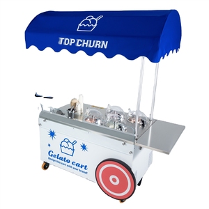 <span class=keywords><strong>Machine</strong></span> <span class=keywords><strong>à</strong></span> glaces multifonctionnelle Pro V4 Cart en acier inoxydable pour usage extérieur, certifiée CE et NSF - Product Image 5