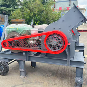 Nhỏ điện Hammer <span class=keywords><strong>Crusher</strong></span> thiết bị di động máy nghiền đá được sử dụng cho vàng KHAI THÁC MỎ - Product Image 2