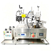 Machine de scellage de tubes en plastique à ultrasons à prix d'usine, scelleuse de tubes de crème cosmétique de bureau à plateau tournant