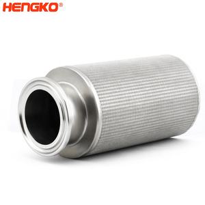 HENGKO Poreus Metaalpoeder Micron RVS 316L Gesinterde Filterbuis Cartridge Terugspoelbaar Industriële Waterfilters - Product Image 3