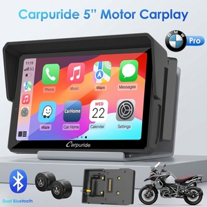 Carpuride W502B Pro TPMS Écran tactile sans fil Android Auto Navigation Multimédia Moto CarPlay 5 pouces pour BMW - Product Image 1