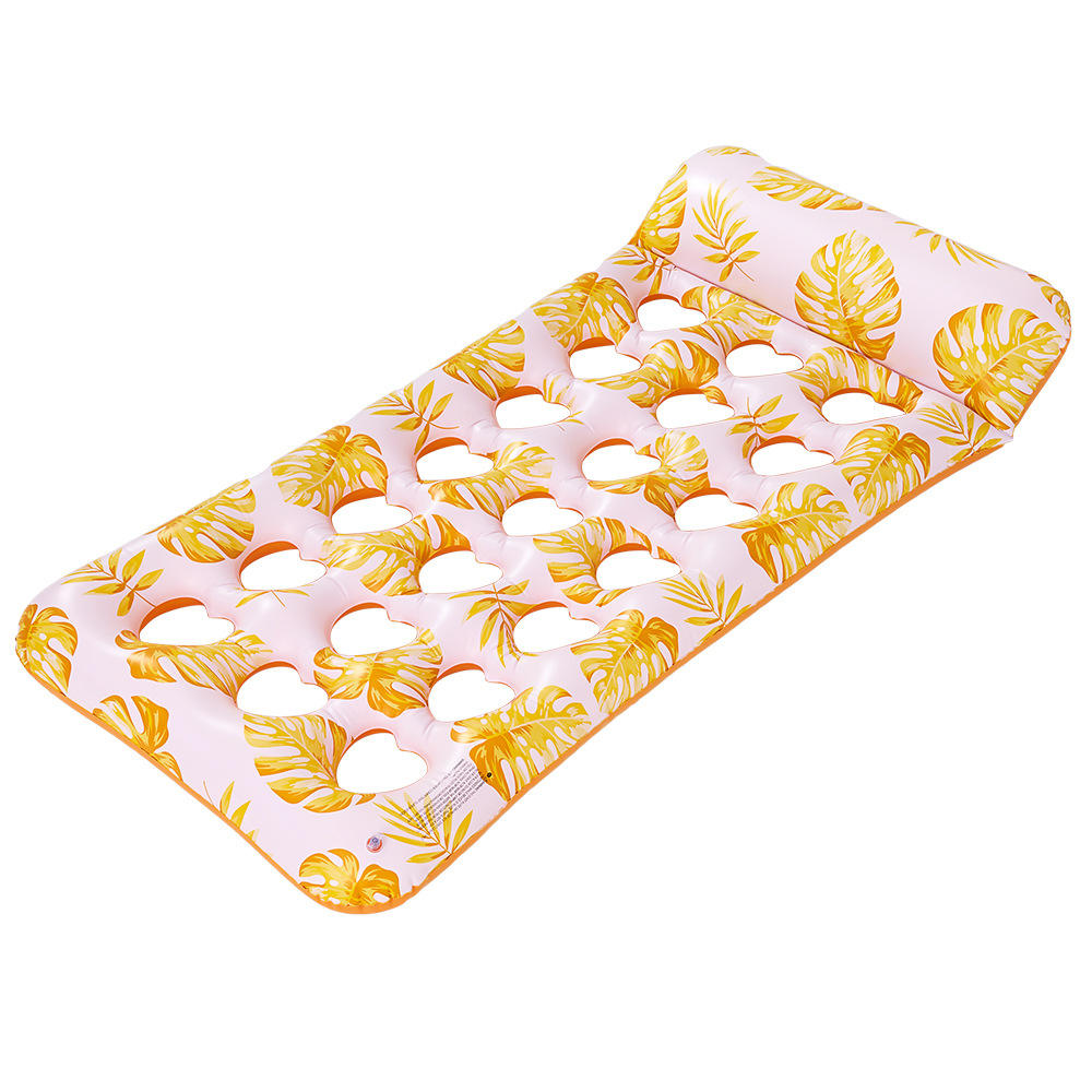 Balsas flotantes con forma de hoja de arce amarilla - en bolsas