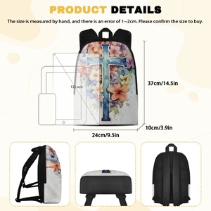 Petit quantité minimale de commande en gros sac à dos personnalisé dernière conception de sacs à dos Mochilas Escolares enfants enfants hommes femmes sac d'école - Product Image 5