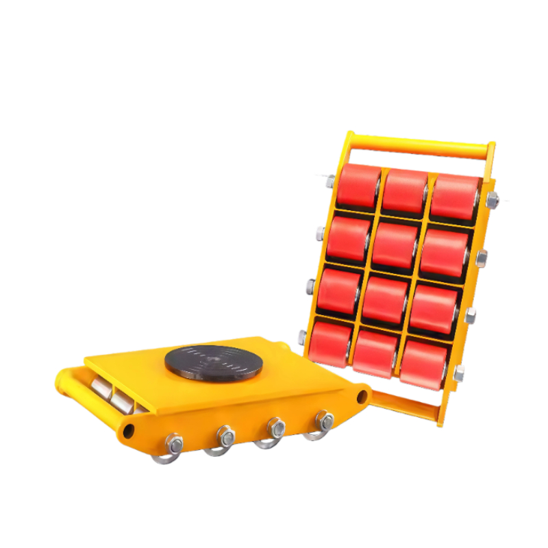 Heavy-duty Warehouse Transportation of 5-ton, 6-ton and 8-ton Manual Platform Direct tank Cargo Hand-pushed Carts and Ice Skates