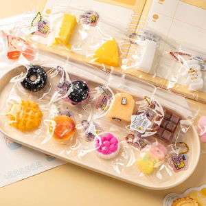 Оптовая продажа, мини-игрушки Taba Mochi, каваи, имитация еды, подарочные пакеты, подарки унисекс, подарки на день рождения, мягкие игрушки для снятия стресса - Product Image 4