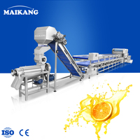 1500 kg/uur commerciële elektrische productielijn voor tomatensaus/pasta en vruchtensap (oranje/appel/mango)