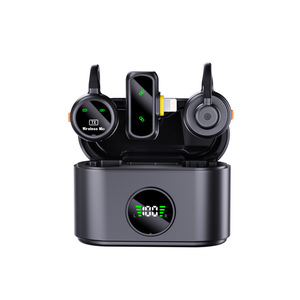 QY90 Wireless Lavalier Microphone TYPE-C Interface Noise Reduction Mobile Phone <b>Live</b> <b>Streaming</b> Recording Equipment - Product Image 4