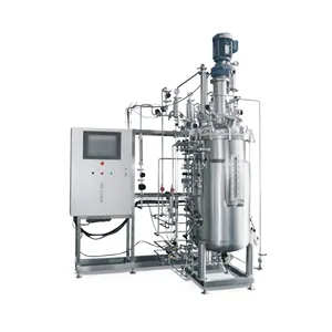 Spot product vaccine fermenter which can choose to use the upper drive directly coupled mechanical agitation