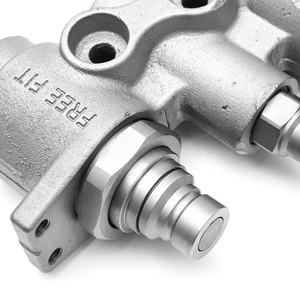 48 мм 4BD4FH гидравлическая плоская муфта быстрого сцепления коллектора Saturn блок 7246783 для погрузчика - Product Image 4