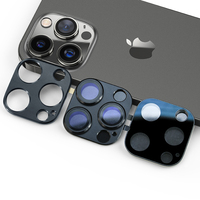 Protecteur d'objectif d'appareil photo arrière anti-rayures mat de luxe pour iPhone 14/14 Pro Accessoires de téléphone portable