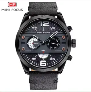 Trend MINI FOCUS 0068G Waterproof Japanese Movement Multifunctional Mechanical Wind Watch Men's Quartz Watch