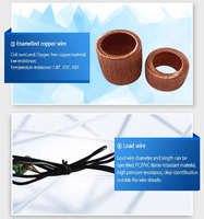 Transformador de Corriente Toroidal Trifásico KHCT7D1L4 100/1 1000/1 2000/1 60Hz con Abertura de 25 mm