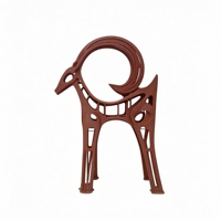 Statue d'animal abstraite moderne en résine, design ajouré, pour la décoration de hall d'hôtel, bureau, parc, taille et couleur personnalisées, OEM ODM, vente en gros