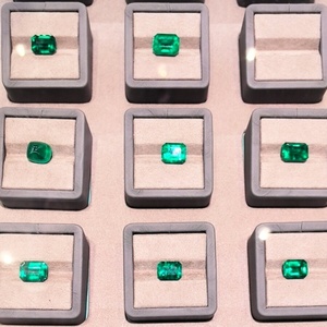Qinglong Jewelry Factory Wholesale Price Loose Lab Created Emerald Cut <b>Cushion</b> Cut Emerald 1-10mm Fancy Color Change for Jewelry - Product Image 6