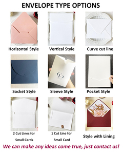 Papier <span class=keywords><strong>de</strong></span> Luxe A4 pour Invitations et Cartes <span class=keywords><strong>de</strong></span> Remerciement Personnalisées avec Enveloppes et Cartes d'Anniversaire – Vente en Gros - Product Image 6