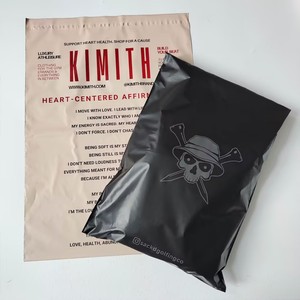 Biodegradable Custom Logo Matte Peach Poly Mailer Plastic Shipping Bag Clothing Online Shop Packaging Courier Mailing Bags - Product Image 6