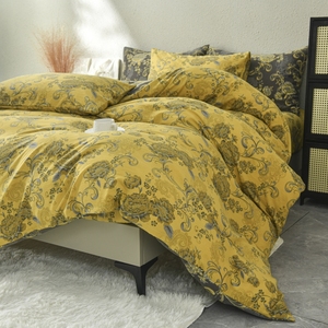 Set di Biancheria da Letto di Lusso Floreale Bifacciale, 100% Poliestere, Copripiumino + 2 Federe <span class=keywords><strong>per</strong></span> Arredamento Casa - Product Image 5