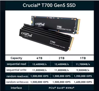 SSD M.2 2280 NVMe GEN4 PCI4.0 E100 P310 T500 GEN5 PCIe5.0 P510 T710 T705 256GB 512GB 1TB 2TB 4TB asli
