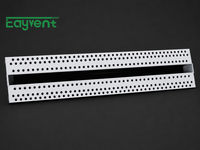 Diffuseur linéaire encastré invisible pour plafond, grille d'aération encastrée pour projets de ventilation CVC, vente directe usine