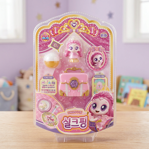 ตุ๊กตา Teenieping Silkping รุ่น Pink Fantasy สำหรับเด็กผู้หญิงอายุ 4-6 ปี ของเล่นพลาสติกจากเกาหลีใต้ - Product Image 2