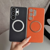 Étui magnétique antichoc intégral en tissu mat ultra-soyeux pour S26 - Vente en gros