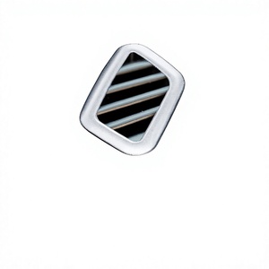 สำหรับเมอร์เซเดส-เบนซ์แผงช่องระบายอากาศสแตนเลสสีเงินชุด 2 ชิ้นสำหรับ GLA CLA A-Class 2013-2019 - Product Image 2