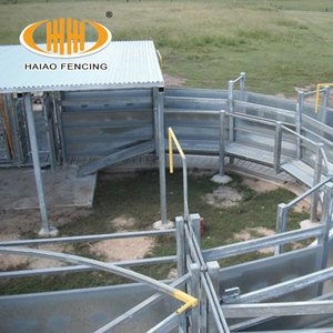 무거운 아연 도금 휴대용 가축 장비 양 염소 농장 야드 소 적재 램프 - Product Image 4