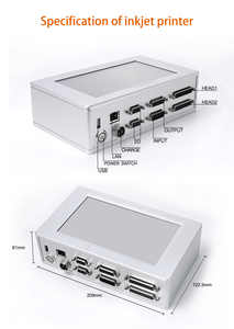 เครื่องพิมพ์อิงค์เจ็ท TIJ รุ่น DOCOD T210 สำหรับพิมพ์บาร์โค้ดแบบออนไลน์ด้วยความร้อน ใช้สำหรับพิมพ์วันหมดอายุ โลโก้ บาร์โค้ด ท่อ และฟองน้ำ - Product Image 5
