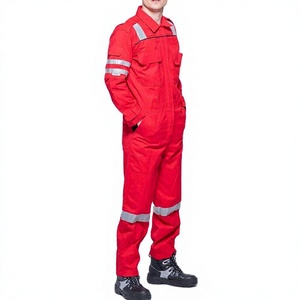 Stand Collar Dangri Cover All Workwear Cotton Safety Uniform One Piece <b>Painter</b> <b>Overall</b> Construction Industrial Reflective - Product Image 1