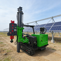 CE/ISO Solar-Raupenpfahltreiber TZ585 mit leichtem Design, exportiert in den Nahen Osten, Südostasien und Afrika für PV-Kraftwerke