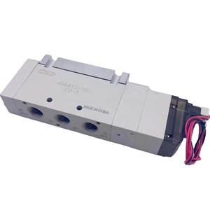 Électrovanne à air comprimé CKD 4GA4 4GA410-10-E2-3 à commande pilote, bobine souple, 5 ports, DC12V/24V AC110V/220V, 2~7 bars - Product Image 6