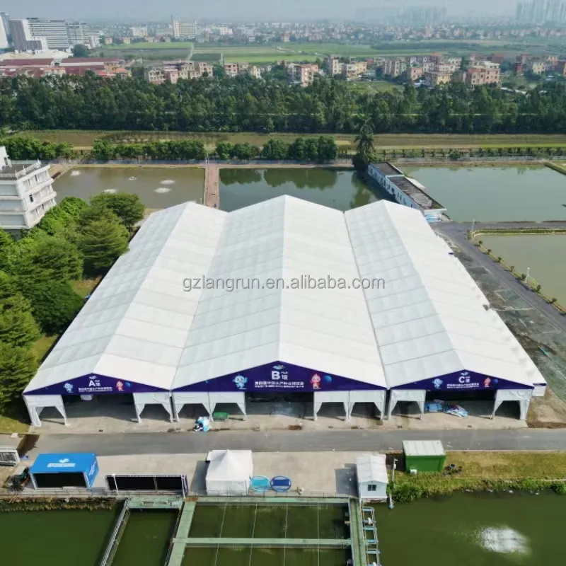 Heavy duty Outdoor Event Marquee Large business Tents Chapiteau For Sale Industrial Shelter Storage Tents Warehouse