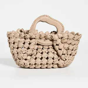 Op Maat Gemaakte Handtassen Vrouwen Designer Tote Dames Handtas Vrouwen Fabrikant Fabriek Fabrikant Lederen Geweven Handtas