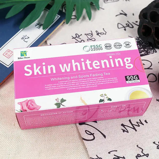 Bestseller Skin Beauty Whitening Glow Tea Natuurlijke Kruiden Anti Aging Lightening Thee Whitening