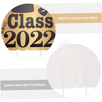 Graduation saison carte Grad pelouse décorations félicitations classe jardin signe cour signes articles cadeaux avancé creux conseil personnalisé