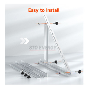 Offre Spéciale réglable solaire Triangle montage balcon <span class=keywords><strong>jardin</strong></span> ensembles Triangle toit système <span class=keywords><strong>de</strong></span> montage solaire Kit pour sol plat et toit - Product Image 4