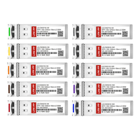 SFP+ 10Gbps 광섬유 트랜시버 LC 듀플렉스 10km LR 싱글 모드 CWDM 1470~1610nm 데이터 센터용 상업용 제품 (CE, FCC, ROHS 인증)