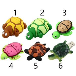 Usb Stick dibujos animados de animales tortuga Pendrive Usb Flash Drive 2GB 4GB 8GB 16GB 32GB 16GB GB 64GB Pen Drive - Product Image 6