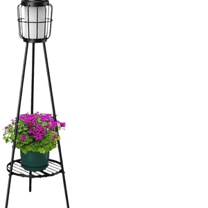Lámpara Solar LED para Exteriores, Diseño de Jaula Metálica, Resistente al Agua, para Jardín o Patio - Product Image 5