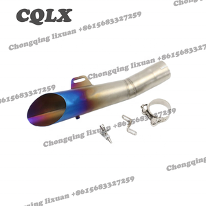 Silenciador de <span class=keywords><strong>Escape</strong></span> Universal para motocicleta, 51mm, modificado, para Nmax Trk 502 Gsr 600 CB400 GY6 <span class=keywords><strong>Z900</strong></span> - Product Image 1