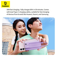 Baseus Ming Dian Power Bank 95% Neuf Chargeur Portable 20000mAh 30W USB Charge Rapide Batterie Externe Mobile