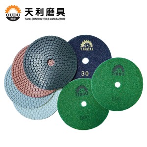directes d'usine Nouveau tampon de polissage diamant <span class=keywords><strong>3M</strong></span> en résine souple en 7 étapes de haute qualité pour le granit de marbre - Product Image 1