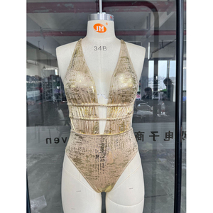 <span class=keywords><strong>Maillot</strong></span> <span class=keywords><strong>de</strong></span> <span class=keywords><strong>bain</strong></span> une pièce sexy à décolleté plongeant et découpes, idéal pour l'été, la plage et la piscine - Product Image 3