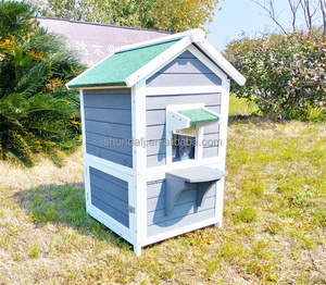 SDCH015 <strong>Cat</strong> <strong>House</strong> for <strong>Outside</strong> Wooden Large Cheap Animal Hot Sale Outdoor Solid Wooden Pet <strong>Houses</strong> - Product Image 4