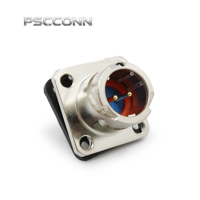 Connecteur électrique circulaire à baïonnette de qualité industrielle PSCCONN série FQC 2P 3P 4P 5P 6P 7P 9P, prise et fiche étanches