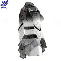 Ensemble de vêtements d'entraînement pour cheerleading, spandex, haute élasticité, séchage rapide, léger, pour l'entraînement, la danse, la performance, personnalisé