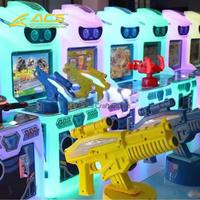 Machine de jeux vidéo pour enfants ACS Mini, machine de jeux d'arcade pour enfants, machine de tir à monnayeur pour parc d'attractions